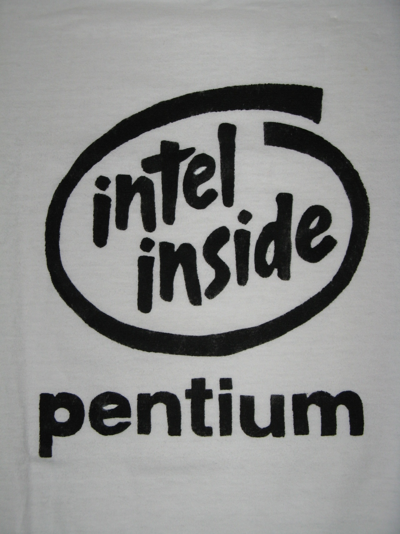 intel inside closeup
