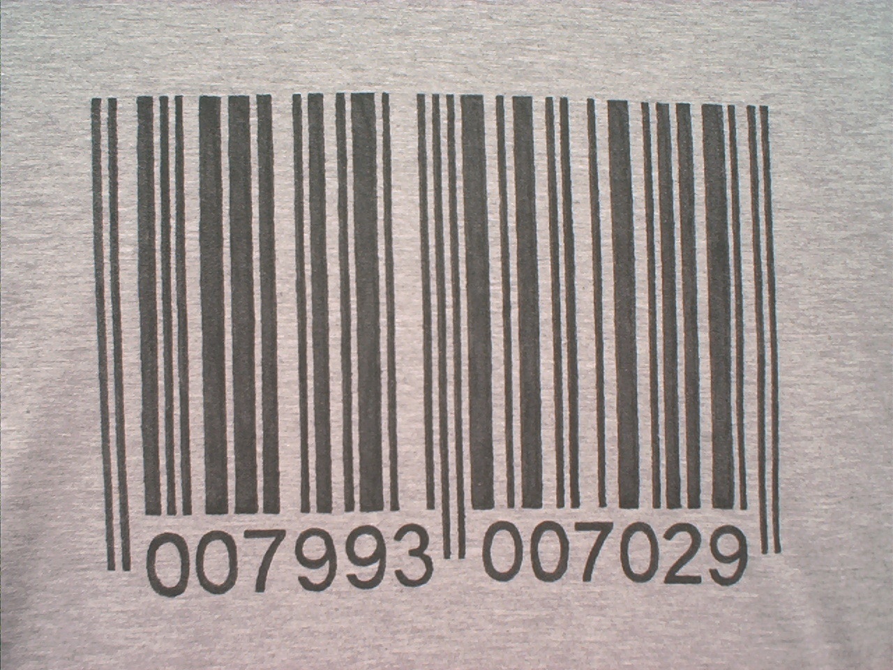 Barcode closeup