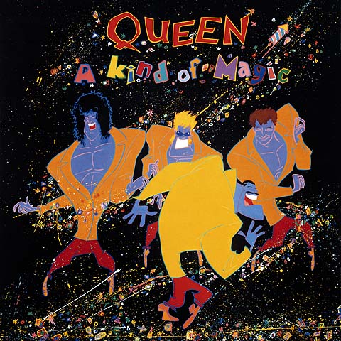 Queen album cover "A kind of Magic"