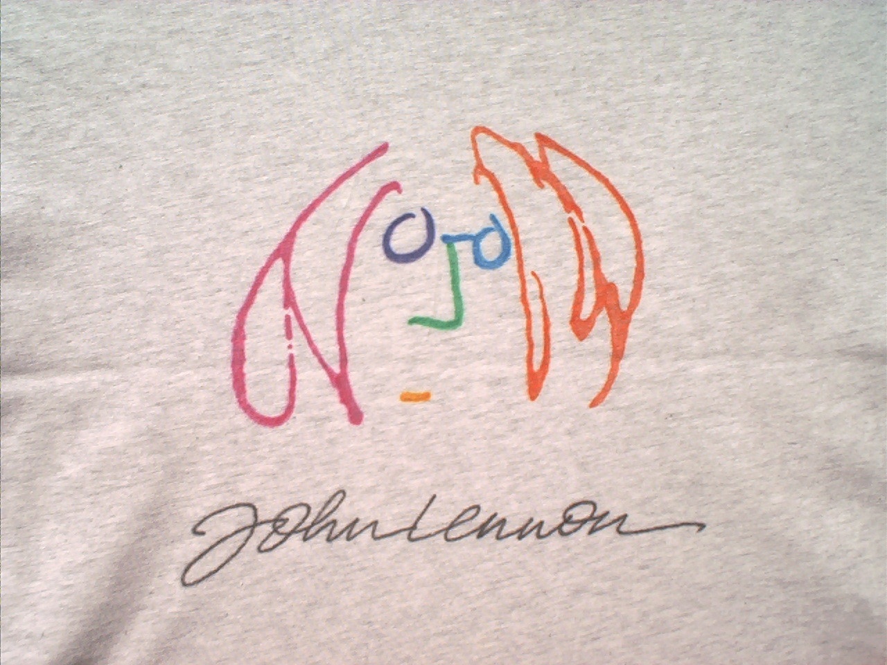 Imagine John Lennon.closeup