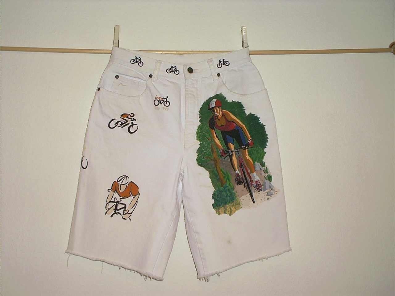 Bicycle jeans front.overview
