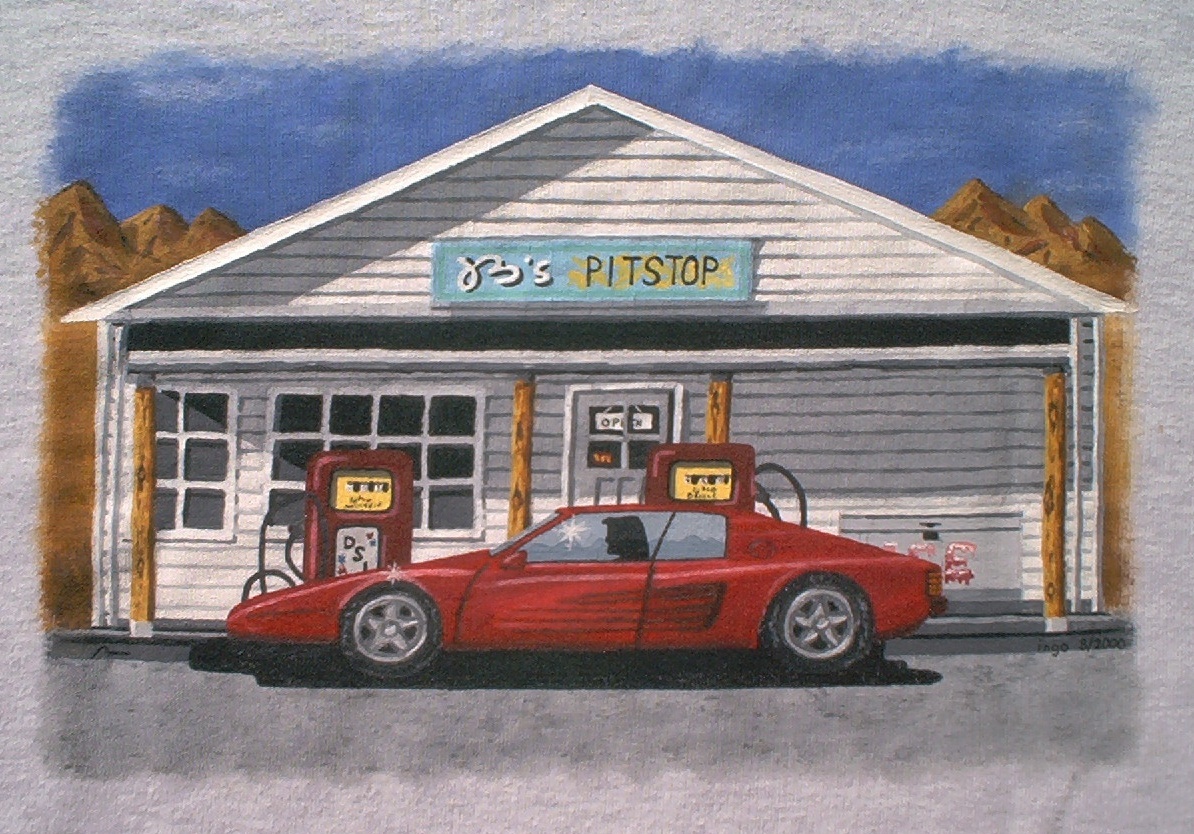 Pitstop first version back.closeup